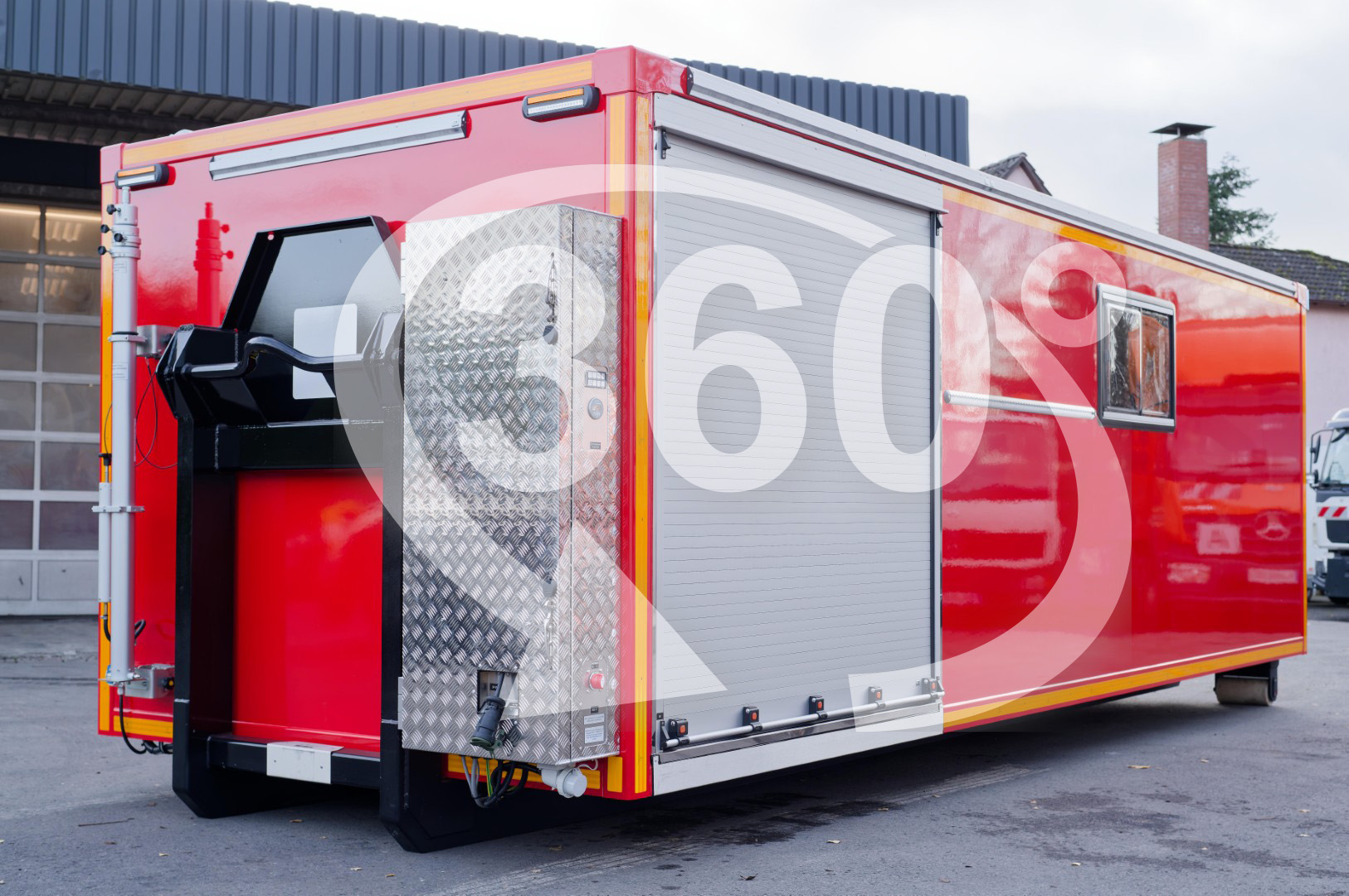 Abrollbehälter Besprechung Feuerwehr Bielefeld AB BEsprechung AB Betreuung Wechsellader WLF